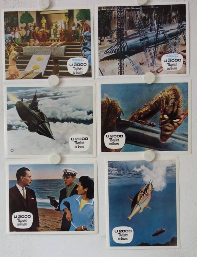 U 2000 Tauchfahrt des Grauens originale deutsche Aushangfotos (R75)
